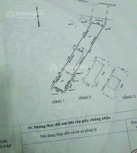 Bán nhà mt đường phan văn trị, khu đô thị 24h