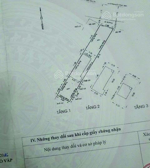 Bán nhà riêng tại 699 phan văn trị, 45 tỷ, 213 m2, view đẹp, giá tốt