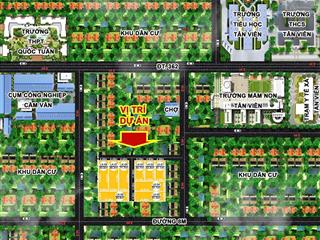 Duy nhất hàng f0 tại tân viên an lão, giá từ 550 triệu lô 60m2 50m ra đường nhựa