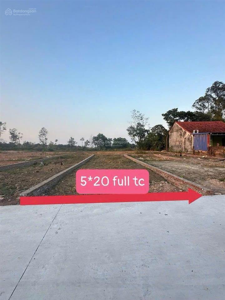Bán lô đất 100m² full thổ cư 5x20m
