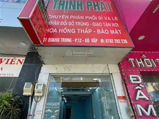 Mặt tiền quang trung nhà 2 tầng đang có dòng tiền ổn định 28 triệu/tháng siêu thơm