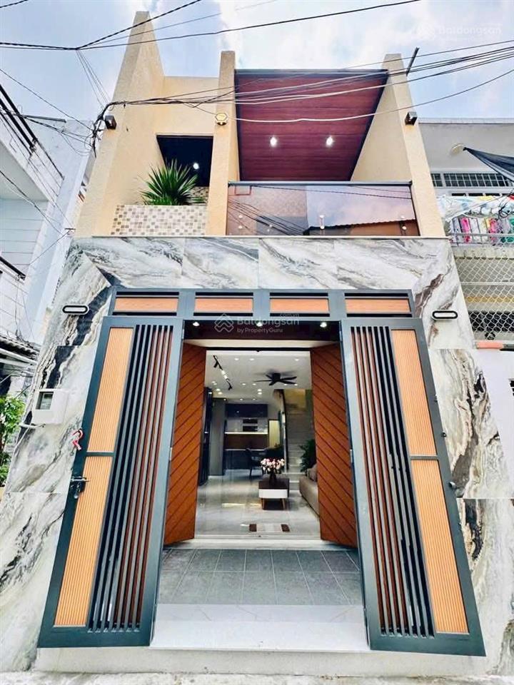 Nhà đẹp full nội thất  căn góc 2 mặt tiền đường số 8, lê văn thọ, p11, gò vấp 56m2 không lộ giới
