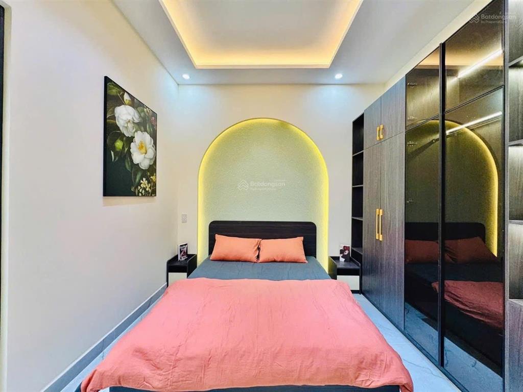 Nhà đẹp full nội thất  căn góc 2 mặt tiền đường số 8, lê văn thọ, p11, gò vấp 56m2 không lộ giới