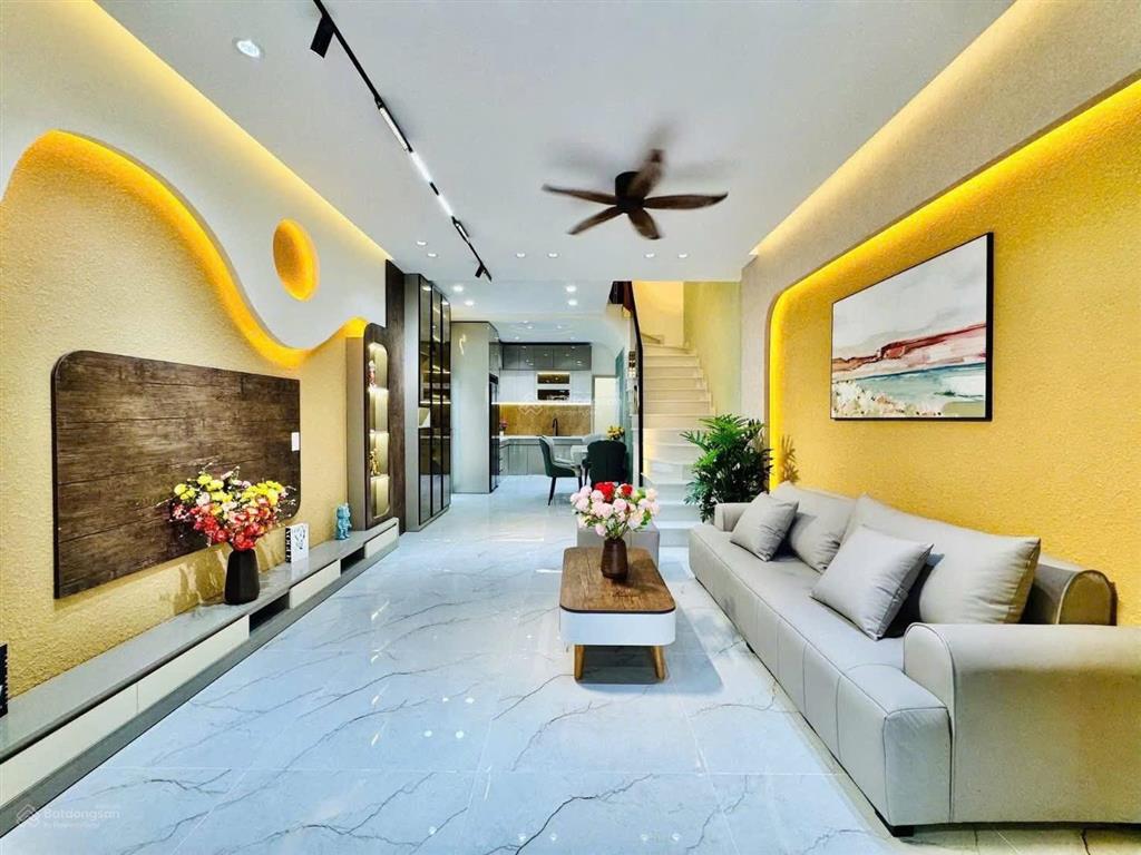 Nhà đẹp full nội thất  căn góc 2 mặt tiền đường số 8, lê văn thọ, p11, gò vấp 56m2 không lộ giới