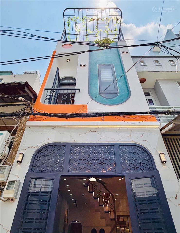 Nhà full công năng, 3 tầng đẹp khu đại học văn lang gần chợ gò vấp