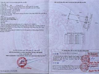 Gia đình cần bán lô đất hxh quách điêu 5 x 18m thổ cư, giá 3,8 tỷ