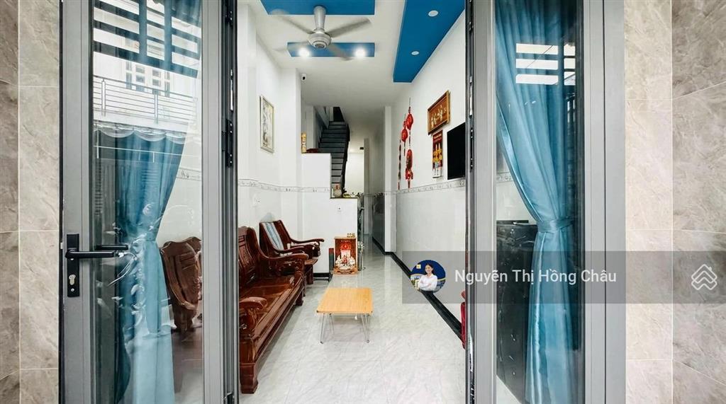 Bán nhà trần thị năm, 3 tầng, 4pn, hẻm 5m khu cao tầng, gấp bán giảm 200tr