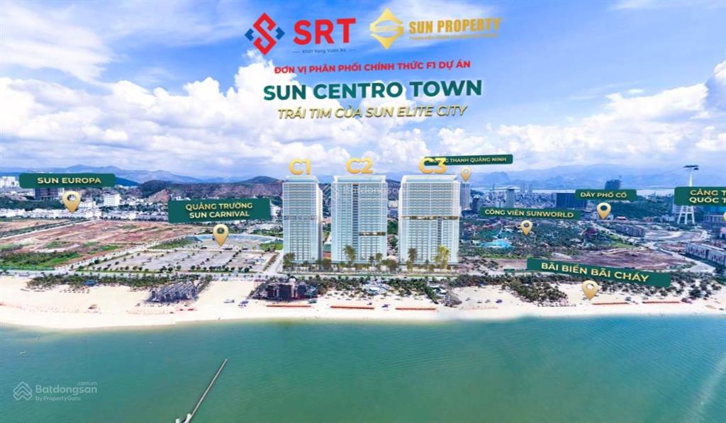 Hàng hiếm căn góc 1n+ view công viên 4 mùa | sun centro town bãi cháy