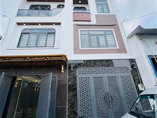 Nhà mới 1 xẹt hẻm xe tải, 4x14m, 5 tầng, bình trị đông, bình tân cách aeon bình tân 1km