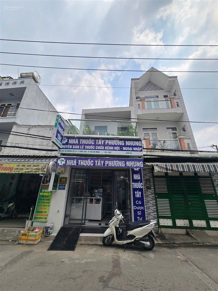 Nhà mt đường số 10, bình tân ngay chợ liên khu 5  6, 55.4 m2 chỉ 6.2 tỷ