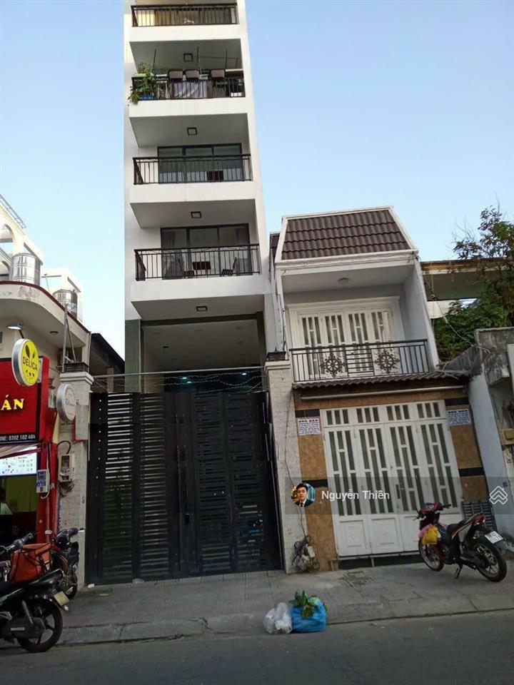 Mặt tiền đường nguyễn văn đậu  trệt 5 lầu + thang máy  sẵn hđ thuê 35tr/tháng  giá thương lượng