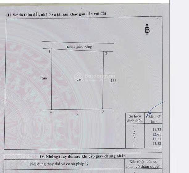 Bán đất thổ cư tp. long khánh, đồng nai, dt 146m2
