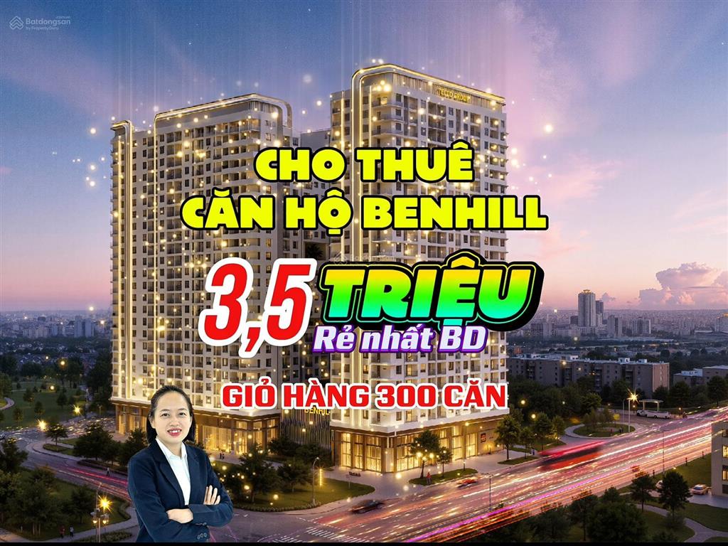 Cho thuê căn hộ chung cư ben hill giá rẻ  căn hộ 2pn rẻ nhất benhill thuận giao 4,5 triệu