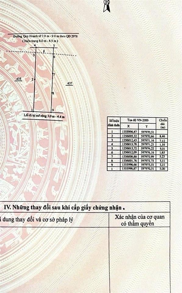 Bán lô đất đẹp 2 mặt tiền đường chùa thiên phú gần chợ ga vĩnh thạnh  2tỷ590