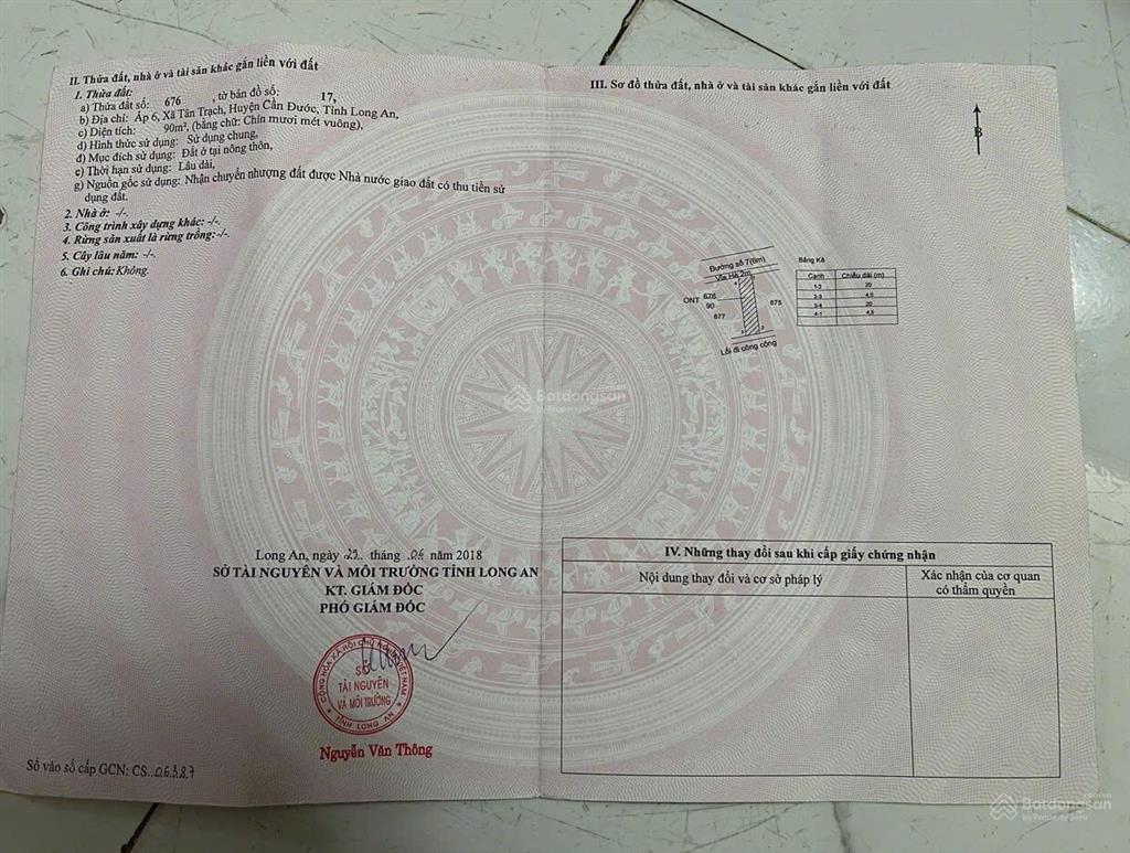 Cắt lỗ lô đất 90m2 kdc nam phong dragon, sổ hồng riêng, giá 790 triệu