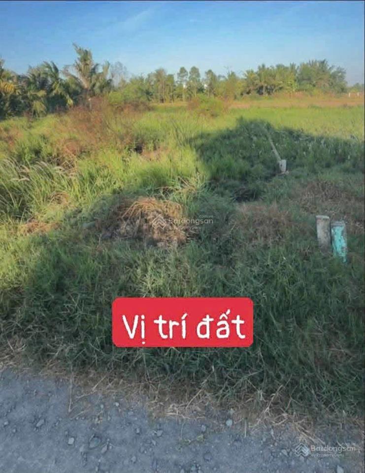 Bán gấp 197m2 đất thổ mặt tiền đường bờ kênh ô tô chạy giá 990 triệu
