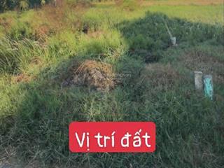 Bán gấp 197m2 đất thổ mặt tiền đường bờ kênh ô tô chạy giá 990 triệu
