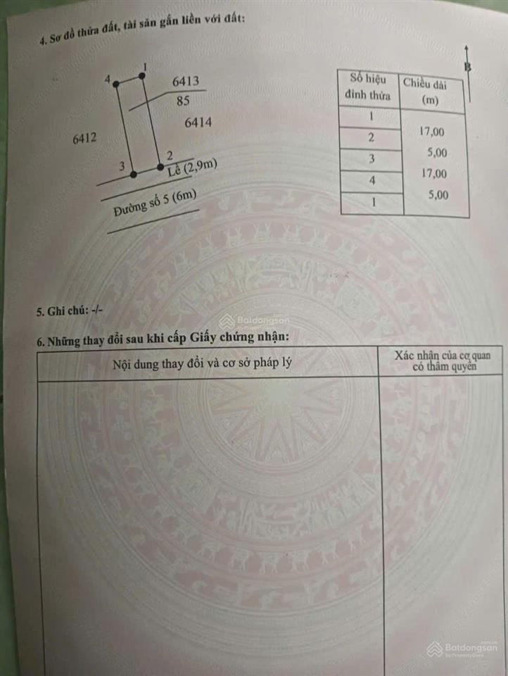 Chính chủ kẹt tiền bán rẻ nền 85m2 khu tái định cư phước đông giá 650 triệu