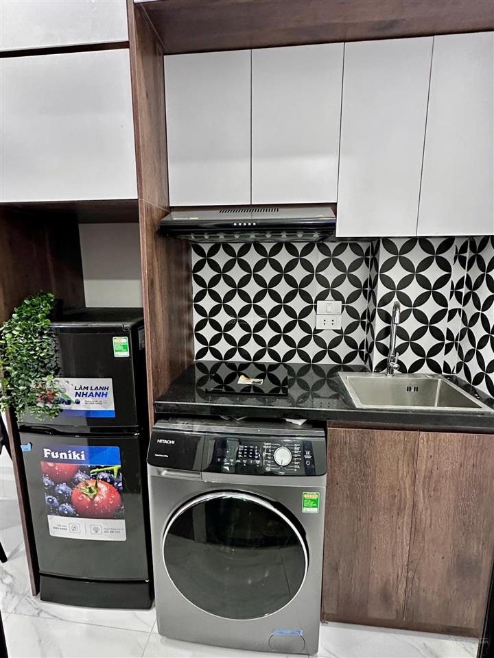 Ccmn 30m2 full đồ mới xây có máy giặt riêng xã đàn 4tr8/tháng
