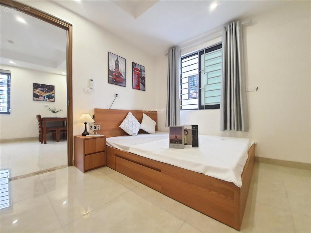 Căn hộ cao cấp lê văn lương 1k1n 40m2 full đồ 6tr/9tháng