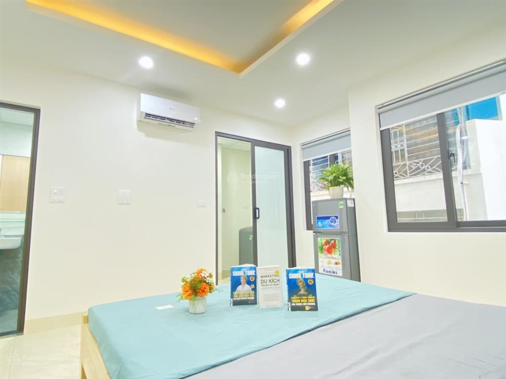 Ccmn quan nhân 1 ngủ  1 bếp 1 ban công full đồ máy giặt riêng