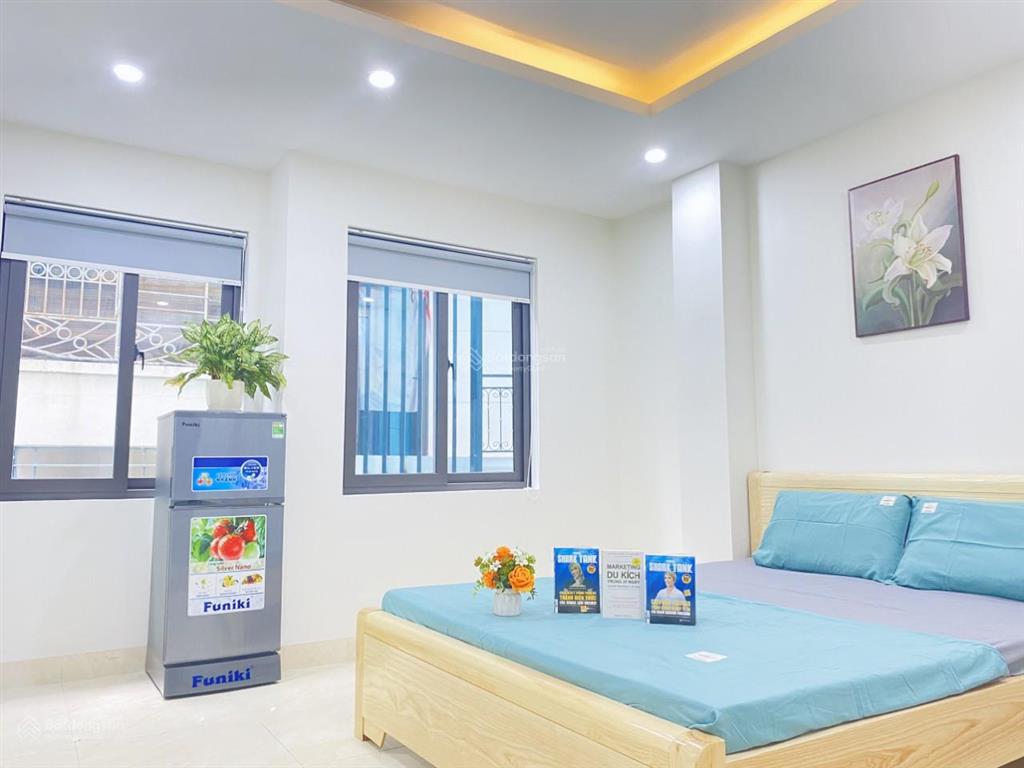 Ccmn quan nhân 1 ngủ  1 bếp 1 ban công full đồ máy giặt riêng