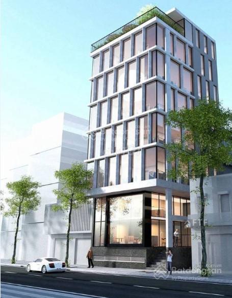 Tòa nhà mới xây mặt tiền đồng đen gần âu cơ quận tân bình 10x20m bao gồm hầm trệt 6 lầu