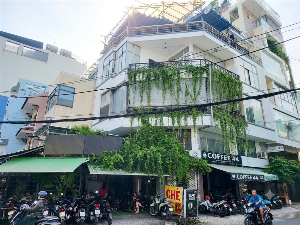 Cho thuê tòa nhà góc 2 mặt tiền hoàng dư khương, quận 10 ngang 8m  trệt 4 lầu