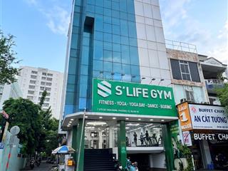 Cho thuê building 2 mặt tiền gần sư vạn hạnh mall. hầm trệt 8 lầu, dtsd 1800m2