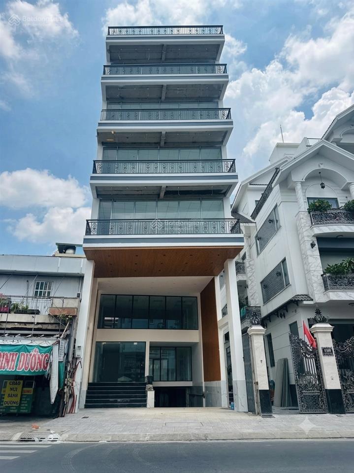 Cho thuê tòa nhà office mặt tiền tân sơn nhì, tân phú  hầm 6 lầu dtsd ~1000m2