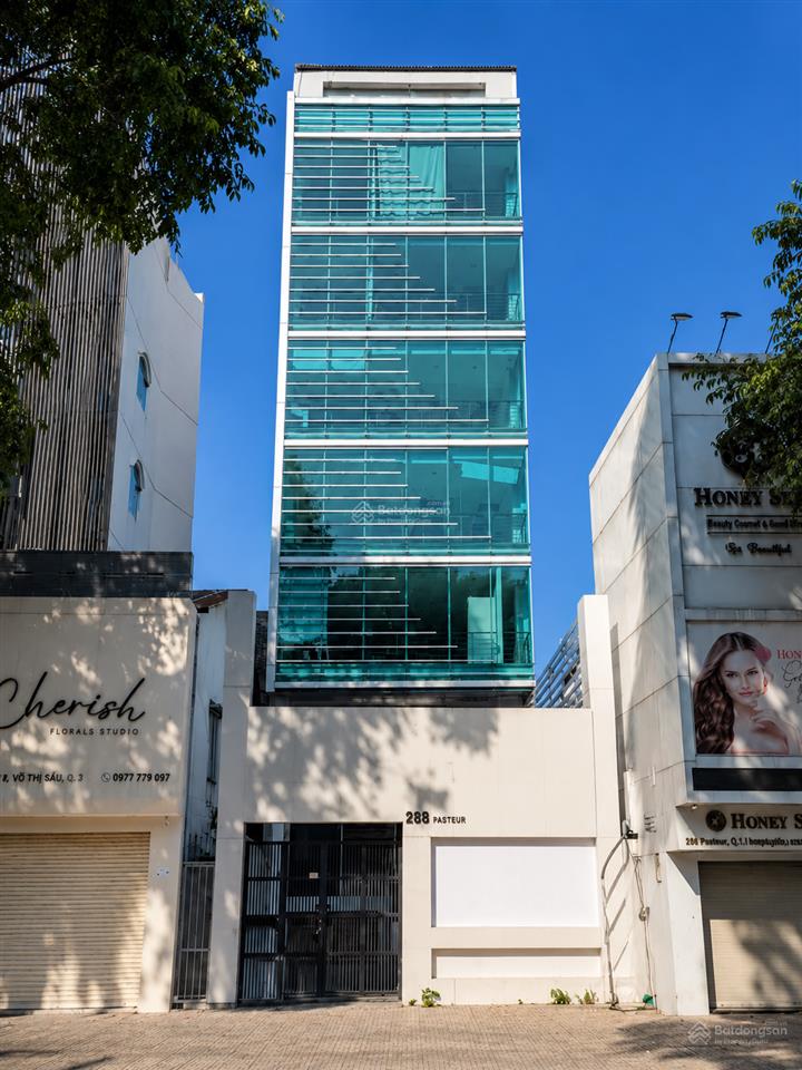 Cho thuê tòa nhà mặt tiền pasteur quận 3  hầm 7 lầu dtsd ~1000m2