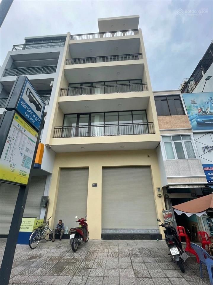 Cho thuê tòa nhà mới mặt tiền lê văn duyệt bình thạnh trệt 4 lầu, ngang 7m