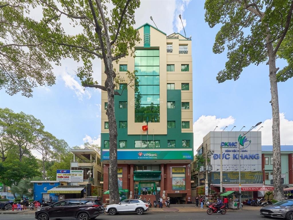 Building mặt tiền nguyễn chí thanh quận 5 hầm 9 tầng, 300m2/sàn