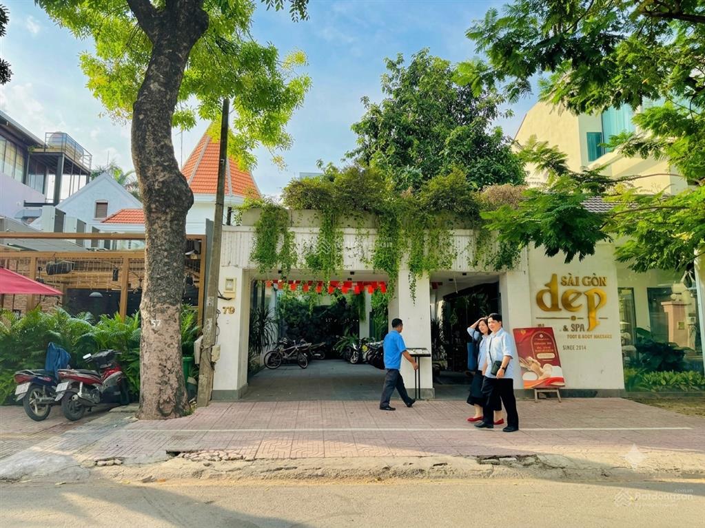 Mặt bằng hiếm có khu f&b xuân thủy, thảo điền quận 2, trệt 2 lầu, ngang 10m