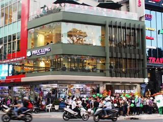 Tòa nhà góc 2 mặt siêu phù hợp f&b mặt tiền phạm hồng thái quận 1, trệt 2 lầu