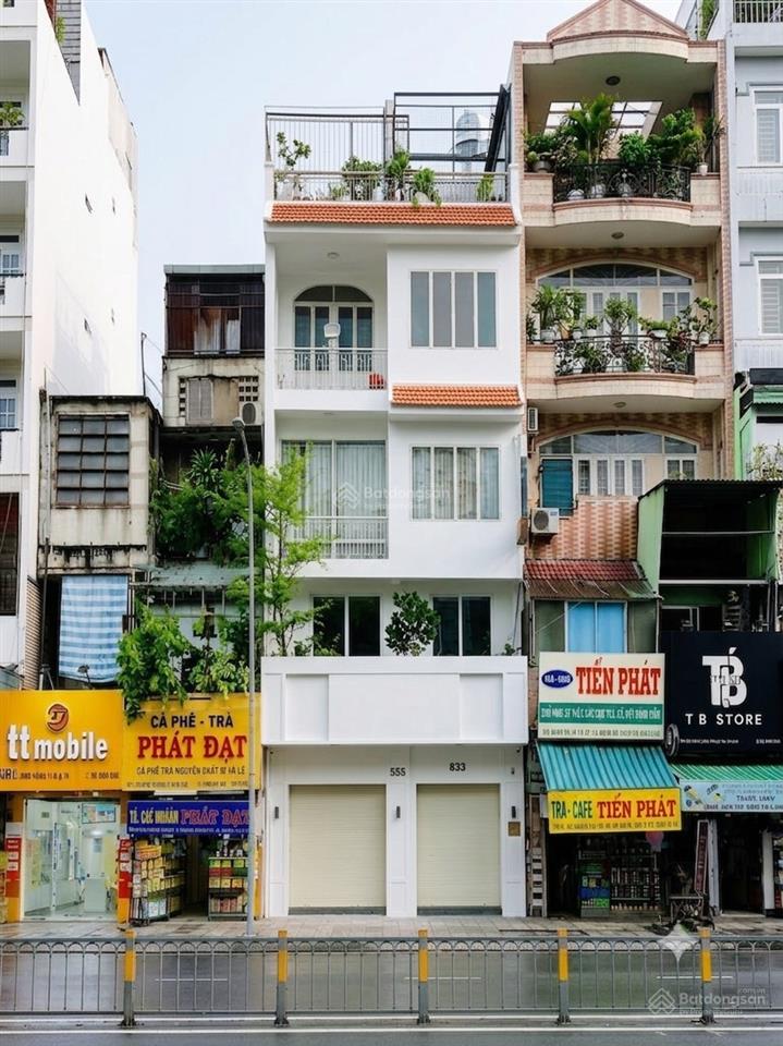Cho thuê tòa nhà mặt tiền lê hồng phong quận 10, 4 tầng dtsd 600m2