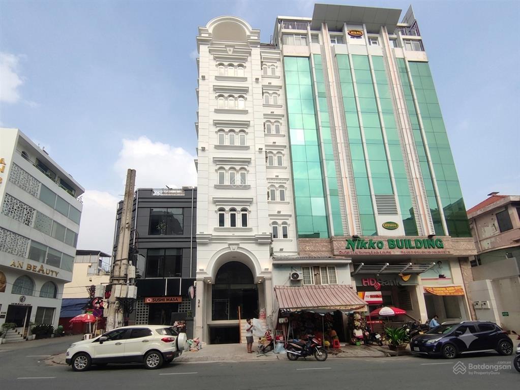 Tòa nhà thiết kế cổ điển mặt tiền võ văn tần, hầm 8 tầng dtsd 1000m2