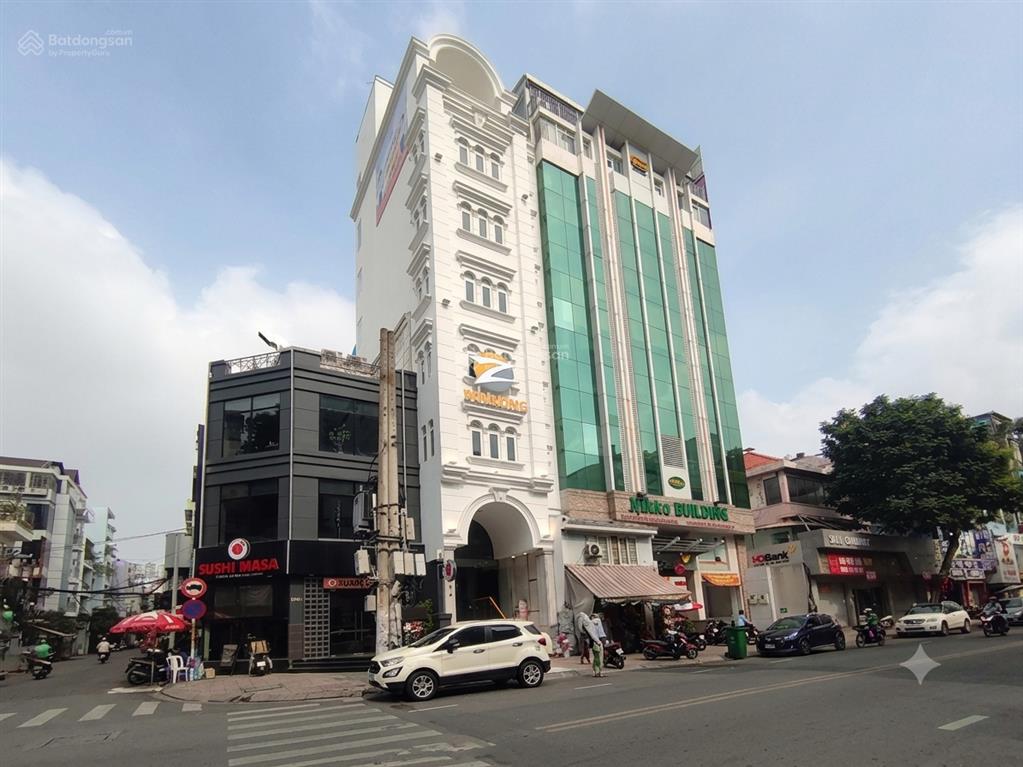Tòa nhà thiết kế cổ điển mặt tiền võ văn tần, hầm 8 tầng dtsd 1000m2