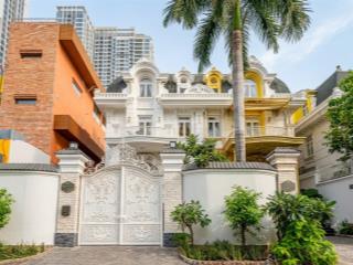 Biệt thự khu luxury thảo điền quận 2  hầm 3 lầu full nt
