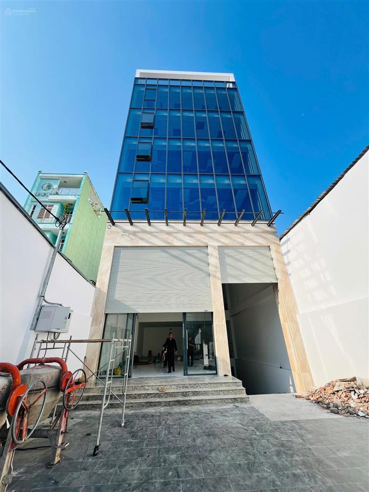 Tòa office mới xây mặt tiền ung văn khiêm, hầm 7 tầng nổi, dtsd ~1700m2