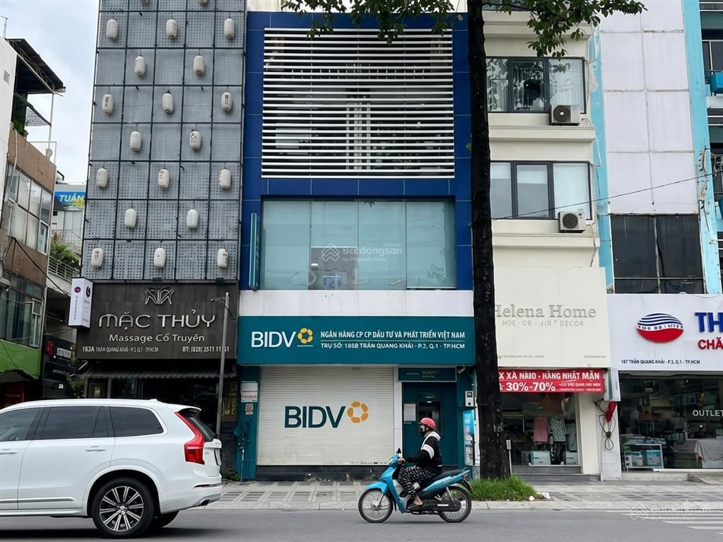 Cho thuê tòa nhà mặt tiền ba tháng hai quận 10, 4 tầng, dt 6x15m