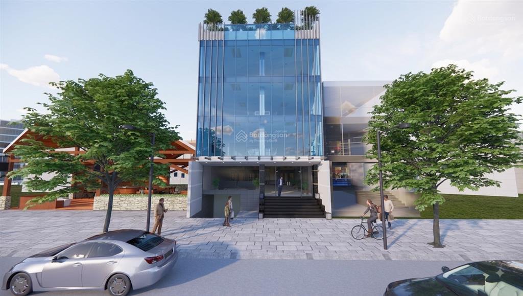 Building ngay trần não, quận 2, hầm 5 tầng nổi, dtsd ~1400m2
