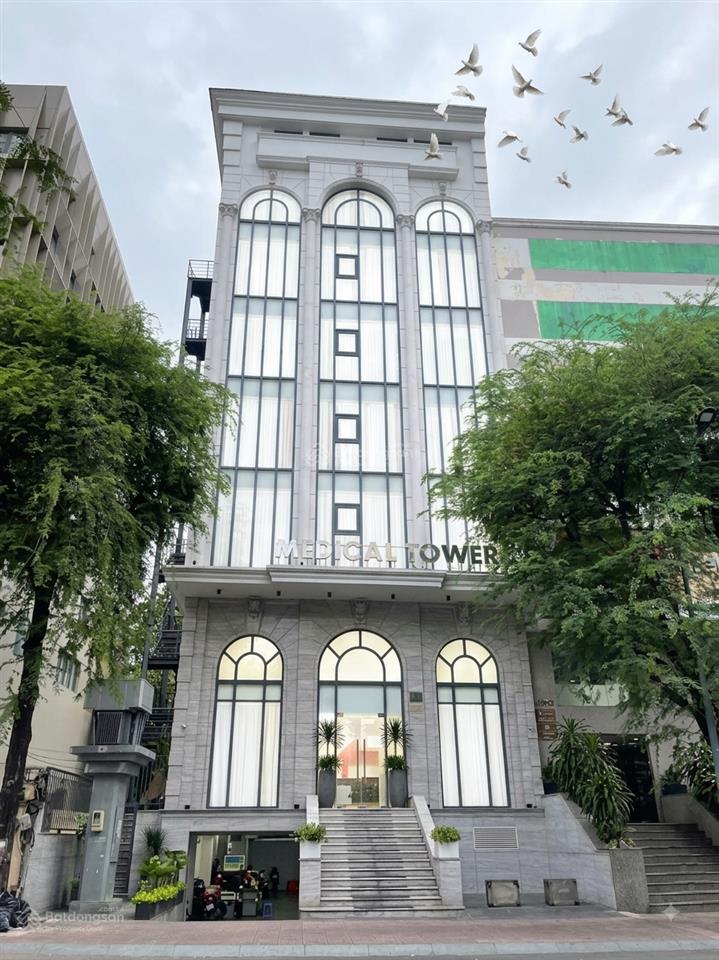 Cho thuê tòa nhà 149b trương định quận 3  hầm 7 tầng, dtsd hơn 1500m2