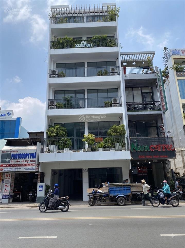 Tòa nhà mặt tiền phan đình phùng phú nhuận, dtsd ~1600m2 trệt 5 lầu