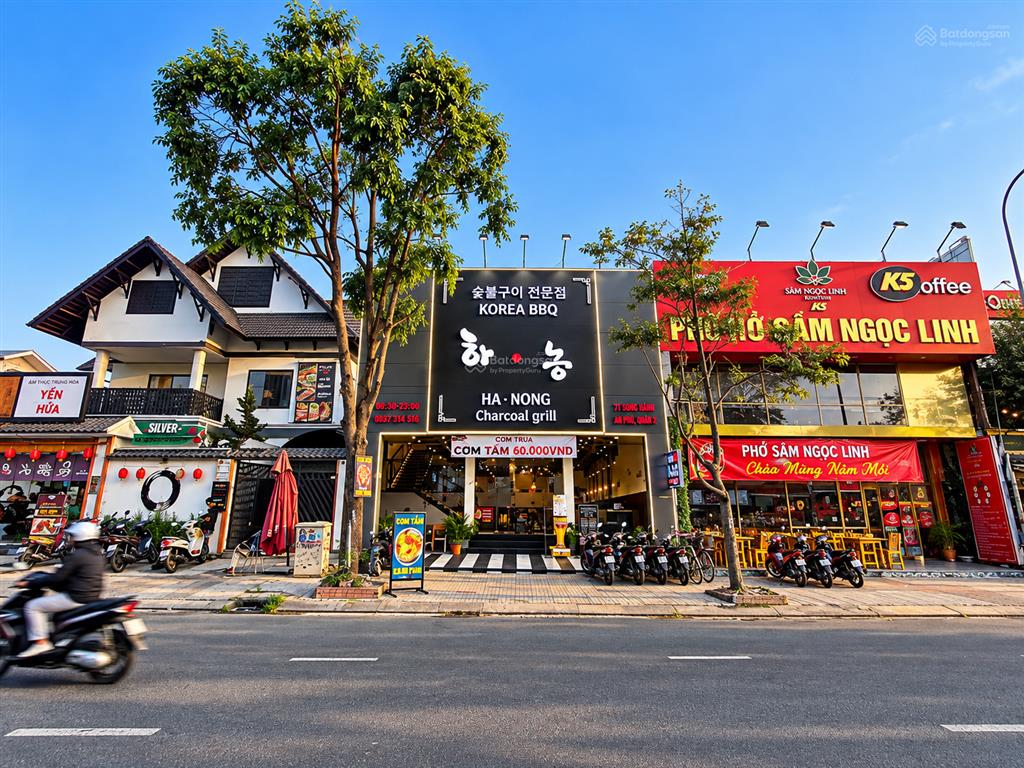 Cho thuê nhà mặt tiền song hành, quận 2  trệt 1 lầu, ngang 10 mét