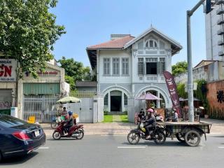 Cho thuê biệt thự góc 2 mặt tiền võ thị sáu  trần quốc thảo quận 3, trệt lầu