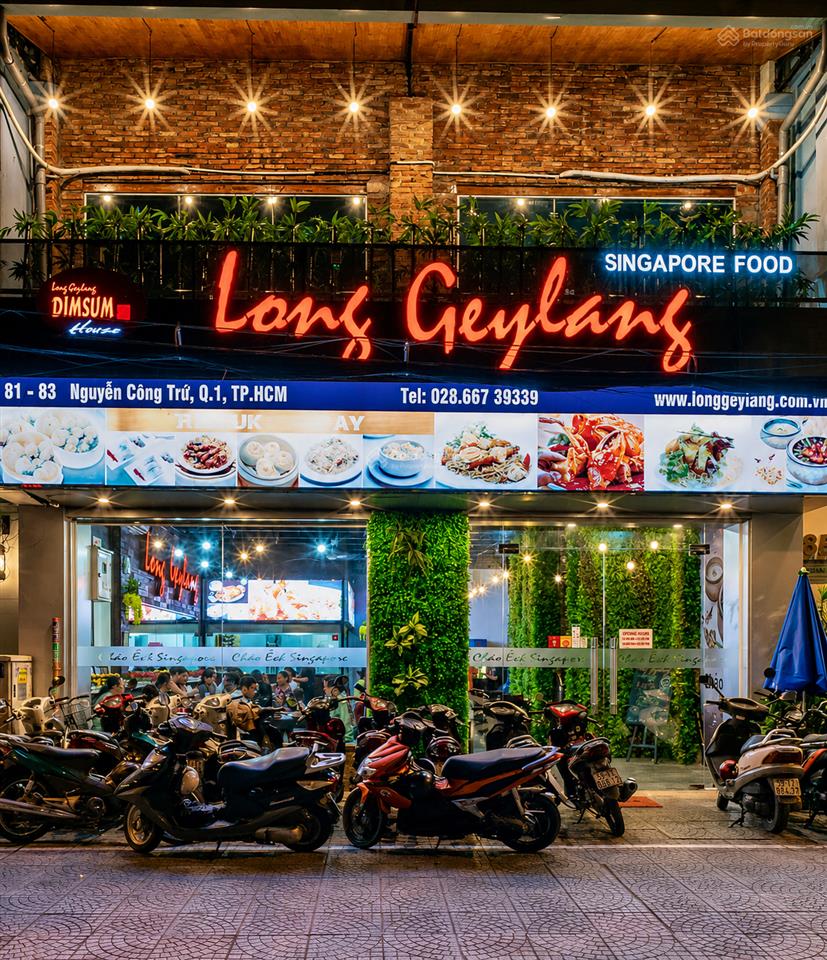 Cho thuê nhà mặt tiền nguyễn công trứ quận 1, trệt lầu dtsd 340m2
