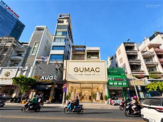Cho thuê nhà góc 2 mặt tiền cách mạng tháng 8 quận 3. trệt 2 lầu dtsd 400m2