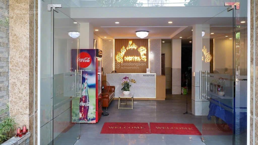 Cho thuê tòa khách sạn 30 phòng quận bình tân, 7 tầng, dtsd ~1100m2