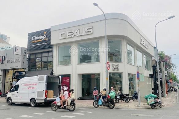 Mặt bằng góc 2 mặt tiền nguyễn thị thập quận 7 trệt lầu dtsd ~500m2
